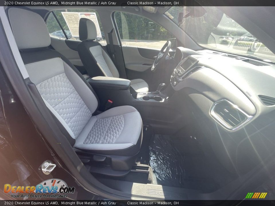 2020 Chevrolet Equinox LS AWD Midnight Blue Metallic / Ash Gray Photo #18