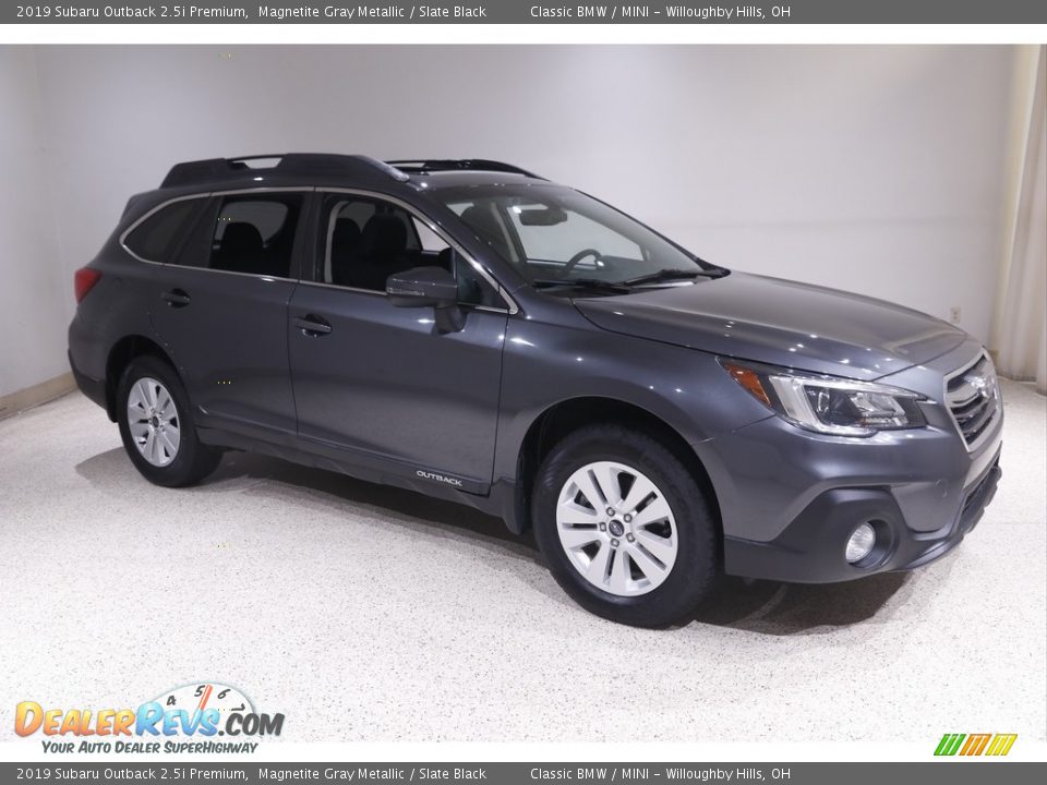 2019 Subaru Outback 2.5i Premium Magnetite Gray Metallic / Slate Black Photo #1