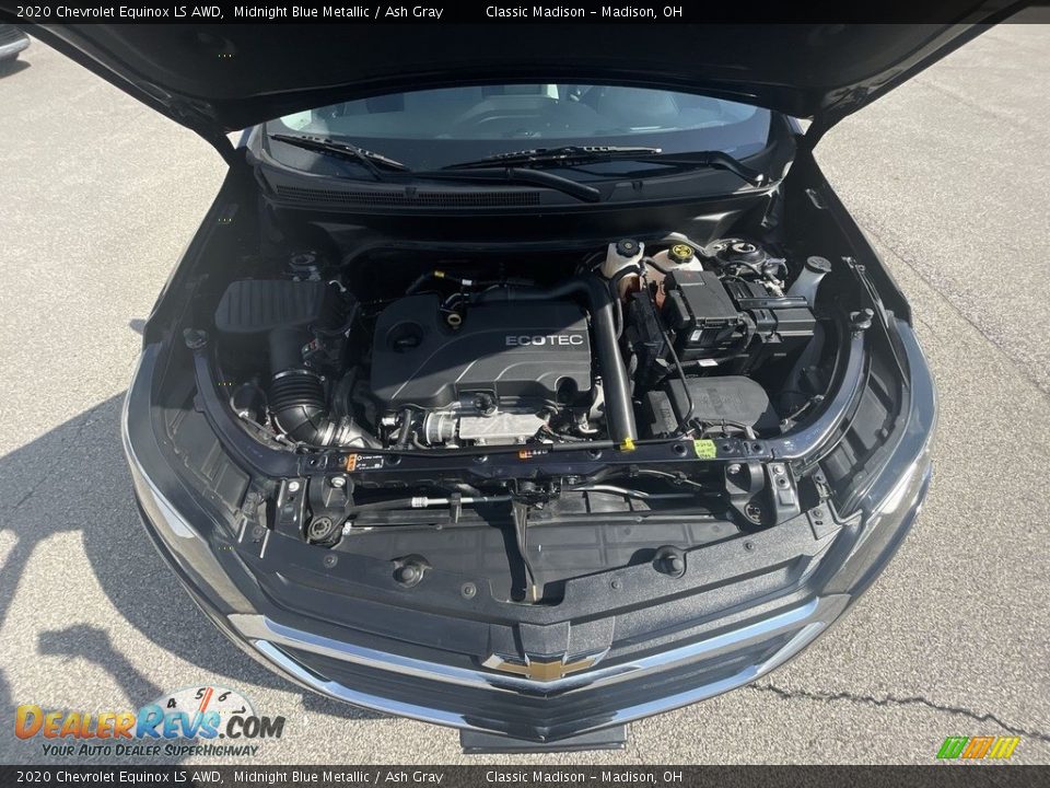 2020 Chevrolet Equinox LS AWD Midnight Blue Metallic / Ash Gray Photo #19