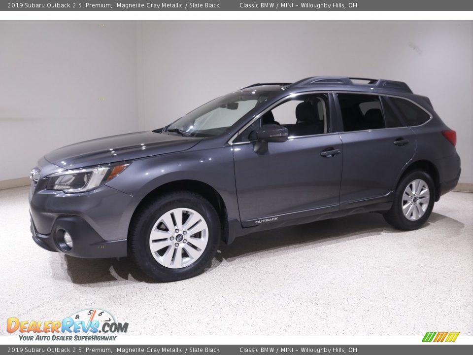 2019 Subaru Outback 2.5i Premium Magnetite Gray Metallic / Slate Black Photo #3