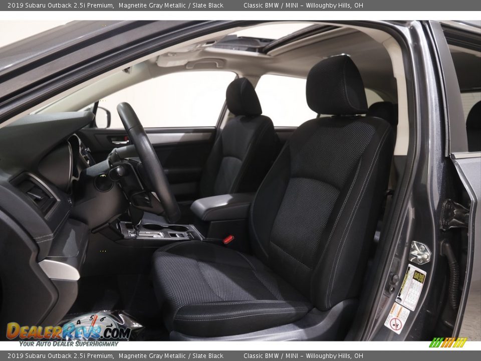 2019 Subaru Outback 2.5i Premium Magnetite Gray Metallic / Slate Black Photo #5