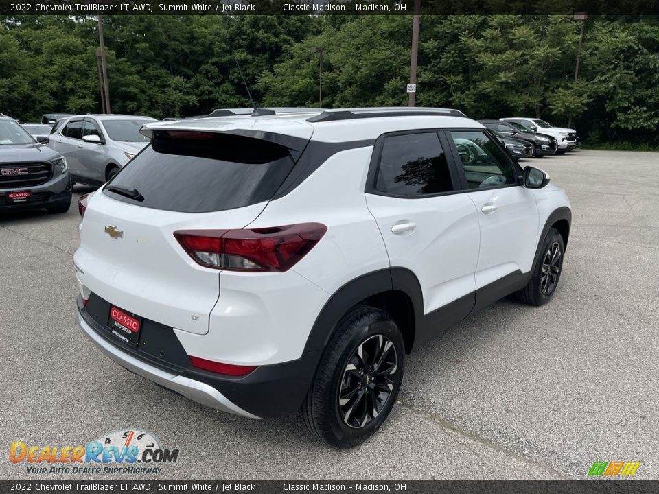 2022 Chevrolet TrailBlazer LT AWD Summit White / Jet Black Photo #3