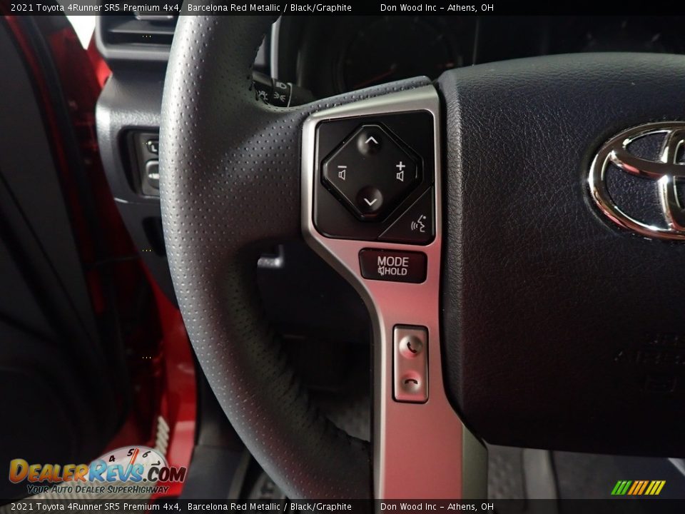 2021 Toyota 4Runner SR5 Premium 4x4 Barcelona Red Metallic / Black/Graphite Photo #32