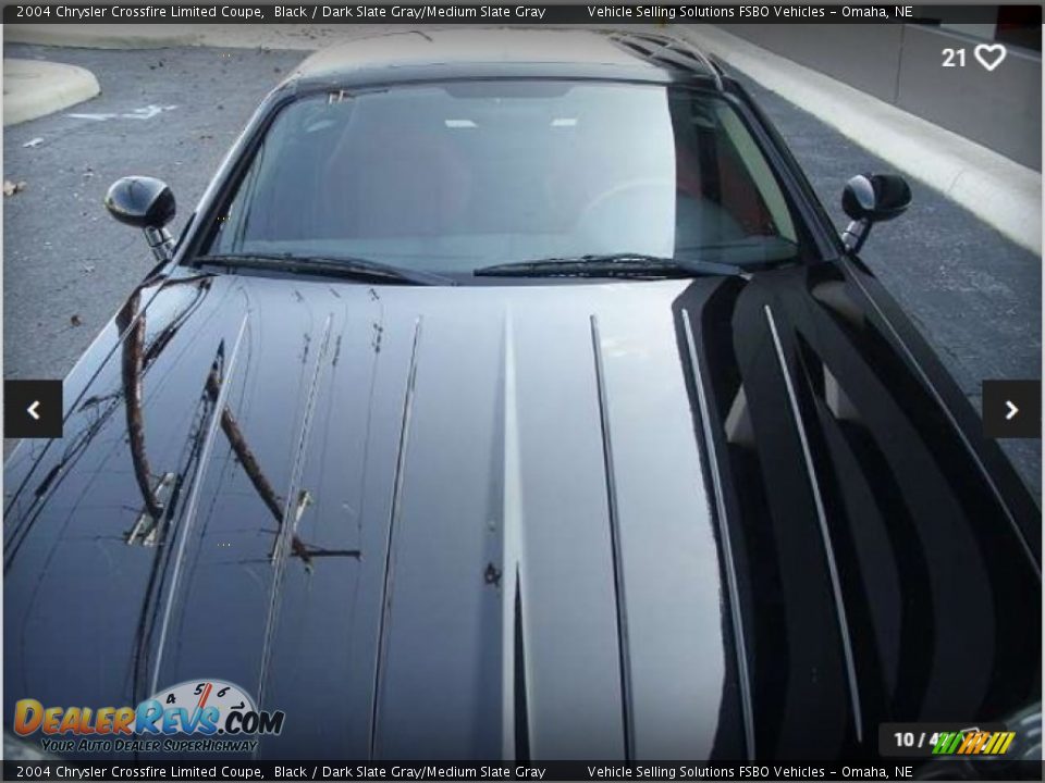 2004 Chrysler Crossfire Limited Coupe Black / Dark Slate Gray/Medium Slate Gray Photo #3