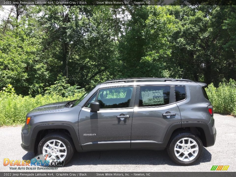 2022 Jeep Renegade Latitude 4x4 Graphite Gray / Black Photo #1