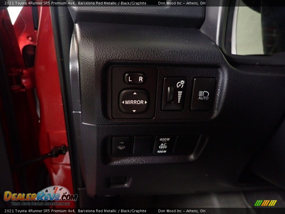 2021 Toyota 4Runner SR5 Premium 4x4 Barcelona Red Metallic / Black/Graphite Photo #34
