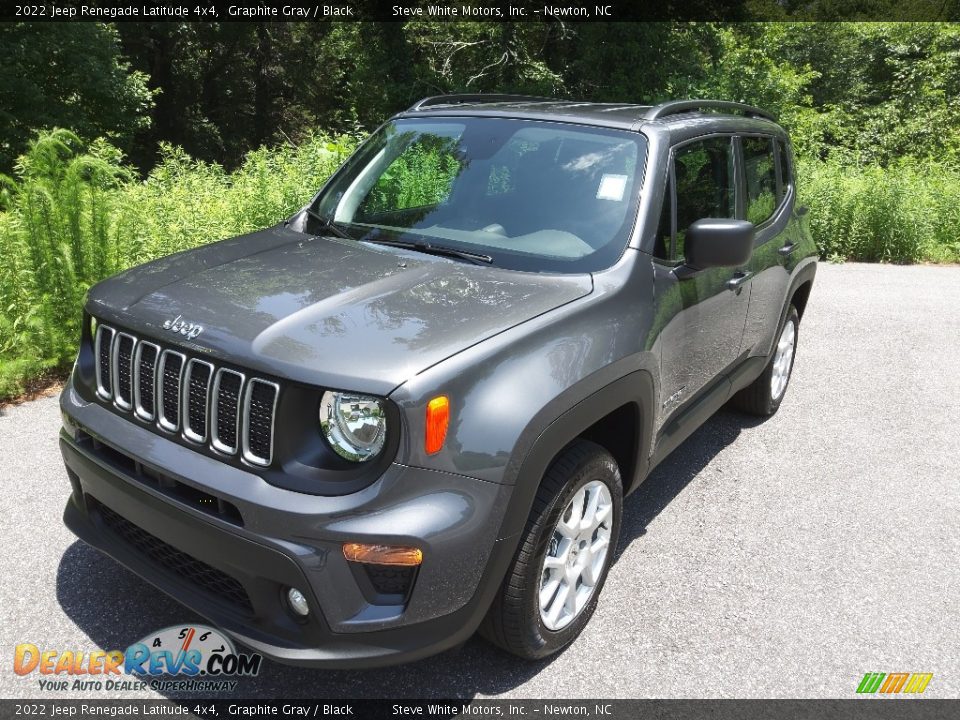 2022 Jeep Renegade Latitude 4x4 Graphite Gray / Black Photo #2