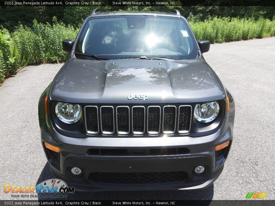 2022 Jeep Renegade Latitude 4x4 Graphite Gray / Black Photo #3