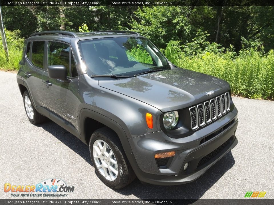 2022 Jeep Renegade Latitude 4x4 Graphite Gray / Black Photo #4