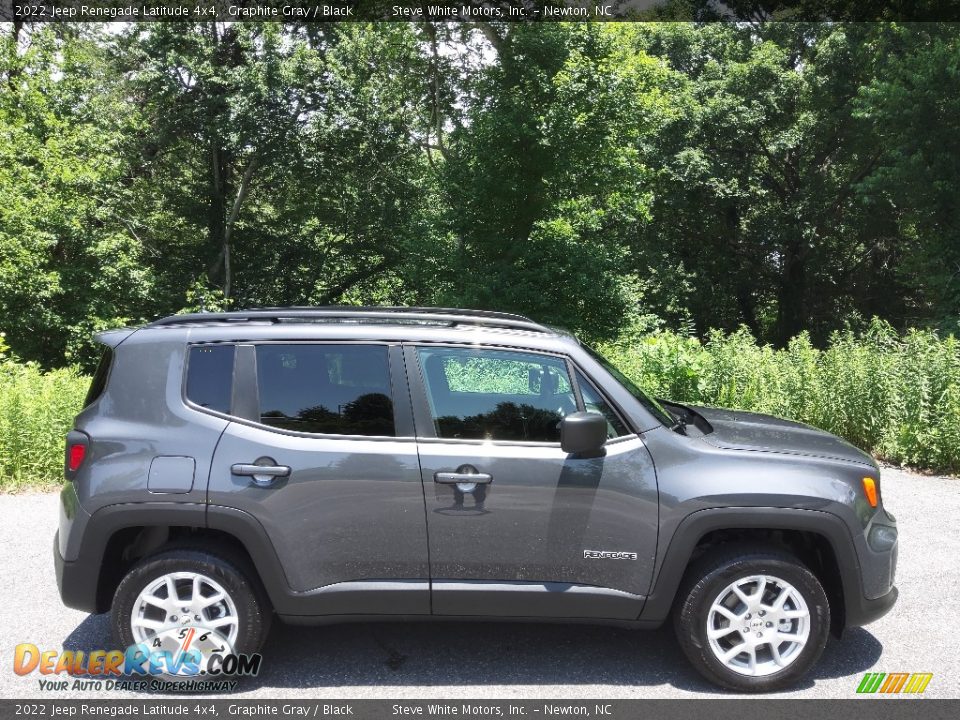 2022 Jeep Renegade Latitude 4x4 Graphite Gray / Black Photo #5