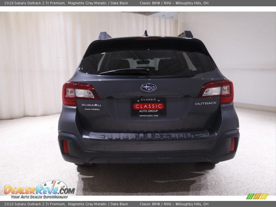 2019 Subaru Outback 2.5i Premium Magnetite Gray Metallic / Slate Black Photo #19