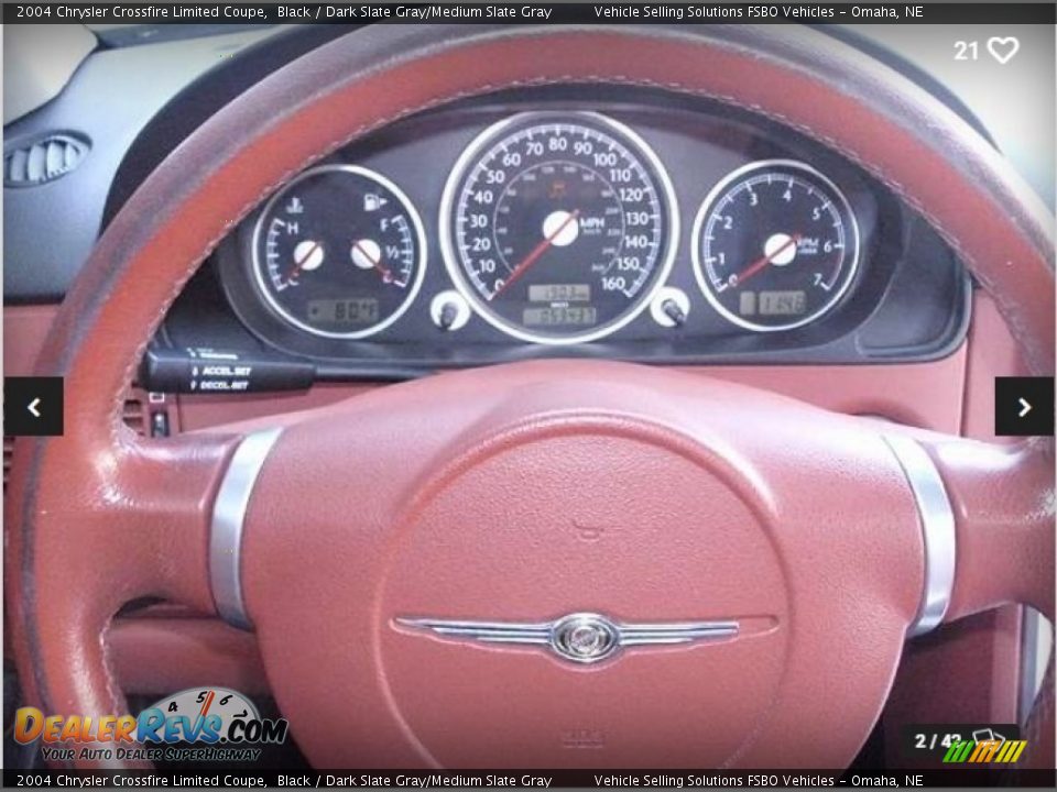 2004 Chrysler Crossfire Limited Coupe Black / Dark Slate Gray/Medium Slate Gray Photo #10