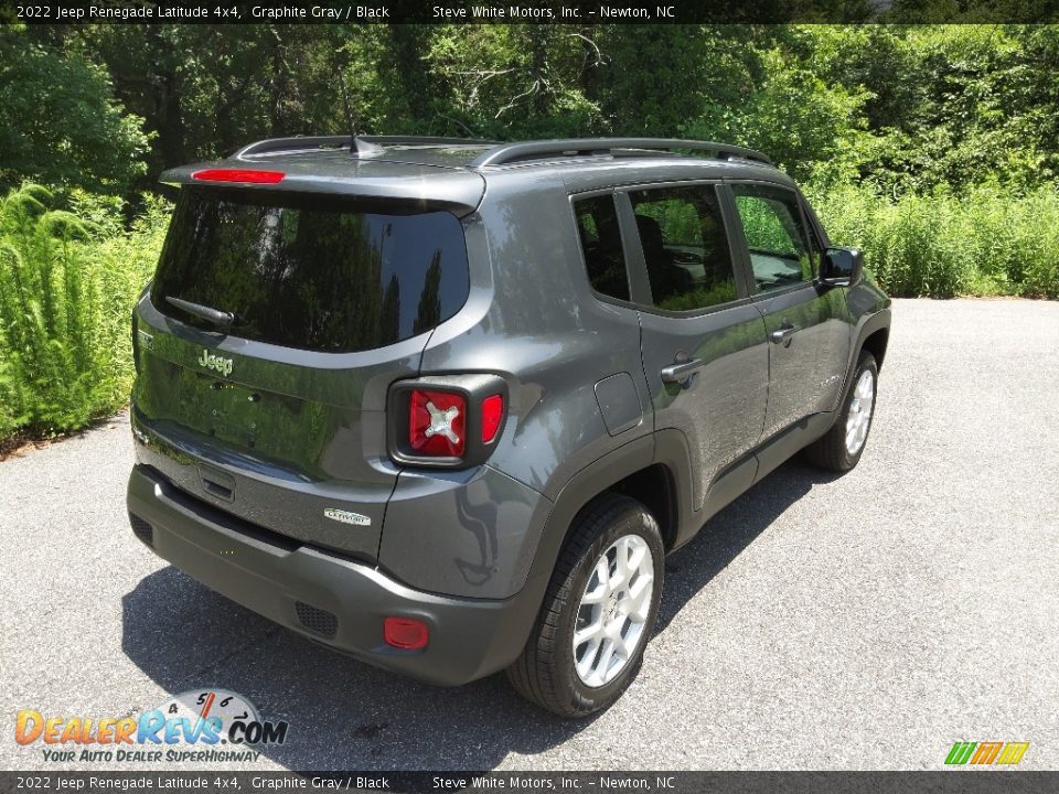 2022 Jeep Renegade Latitude 4x4 Graphite Gray / Black Photo #6