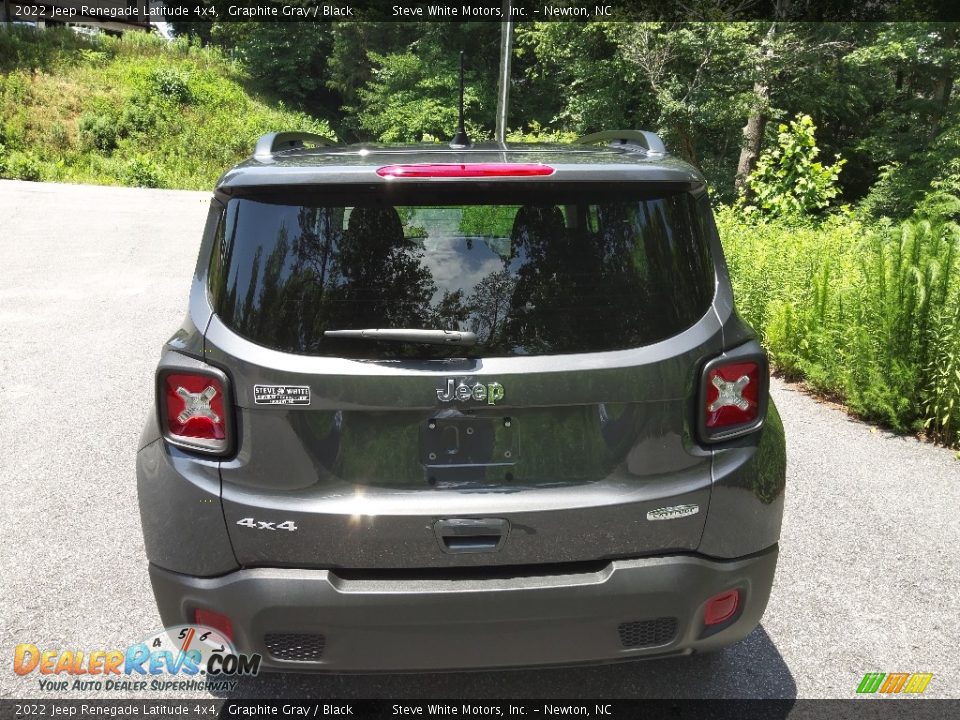 2022 Jeep Renegade Latitude 4x4 Graphite Gray / Black Photo #7