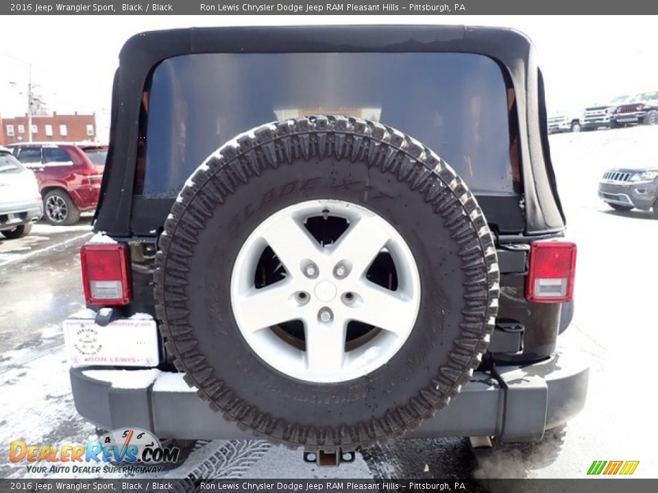 2016 Jeep Wrangler Sport Black / Black Photo #4