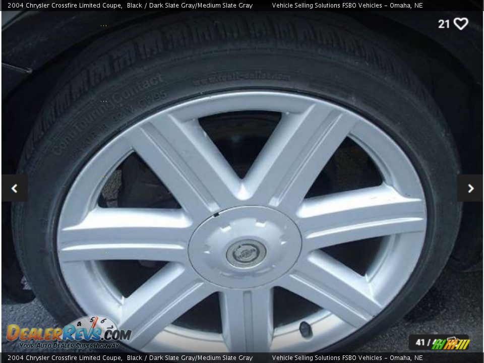 2004 Chrysler Crossfire Limited Coupe Black / Dark Slate Gray/Medium Slate Gray Photo #23
