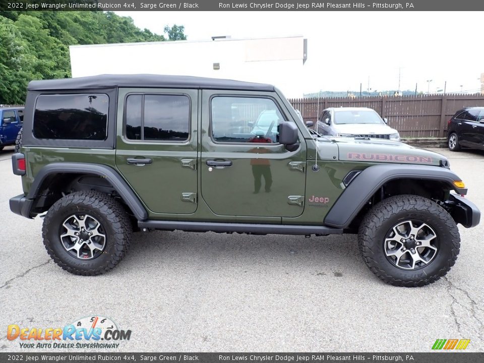 Sarge Green 2022 Jeep Wrangler Unlimited Rubicon 4x4 Photo #7