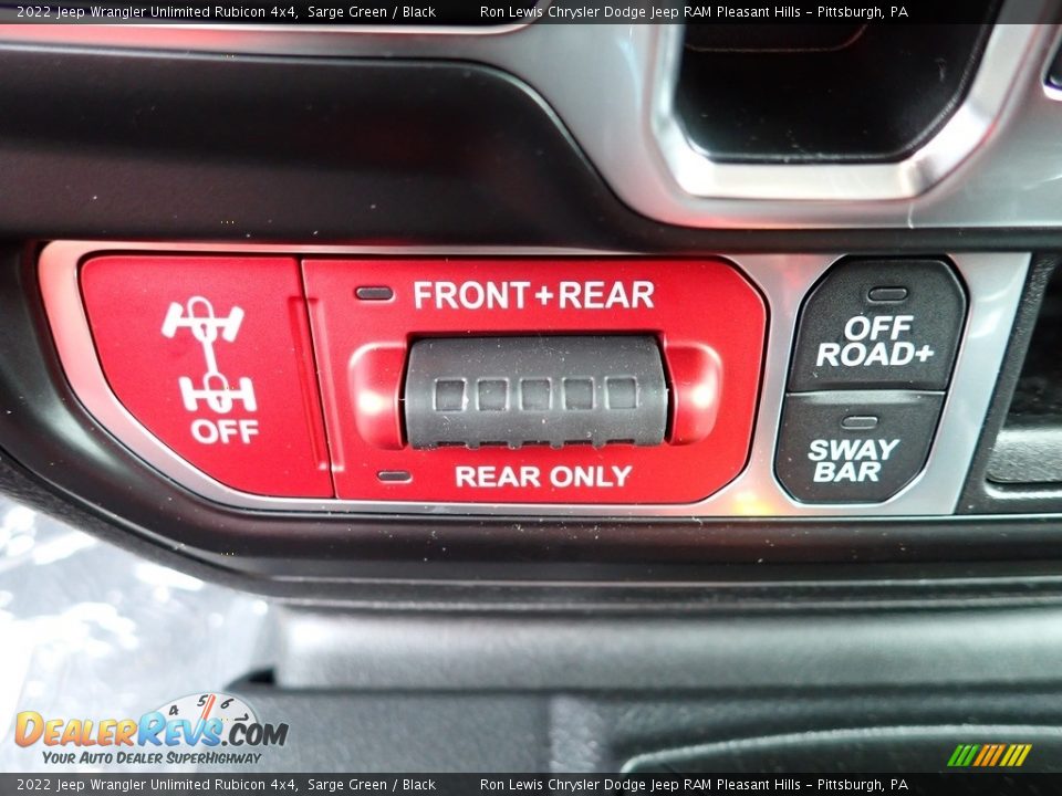 Controls of 2022 Jeep Wrangler Unlimited Rubicon 4x4 Photo #16