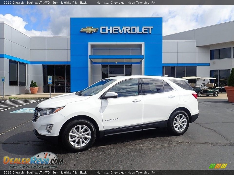 2019 Chevrolet Equinox LT AWD Summit White / Jet Black Photo #1