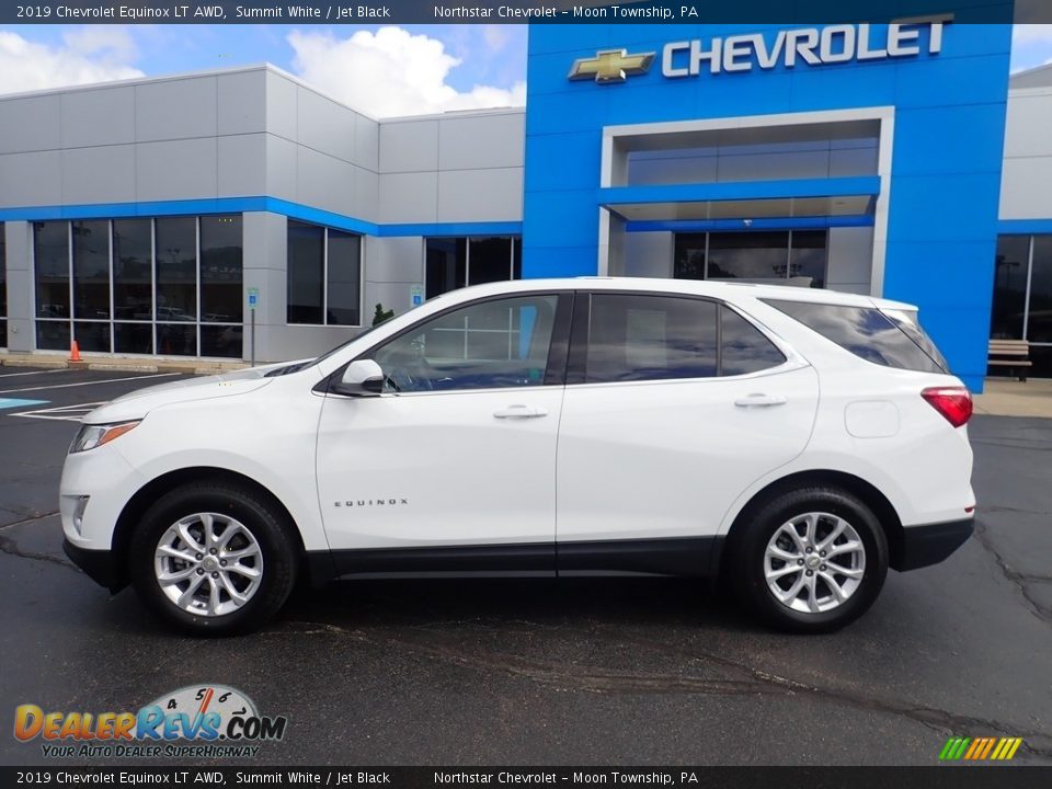 2019 Chevrolet Equinox LT AWD Summit White / Jet Black Photo #3