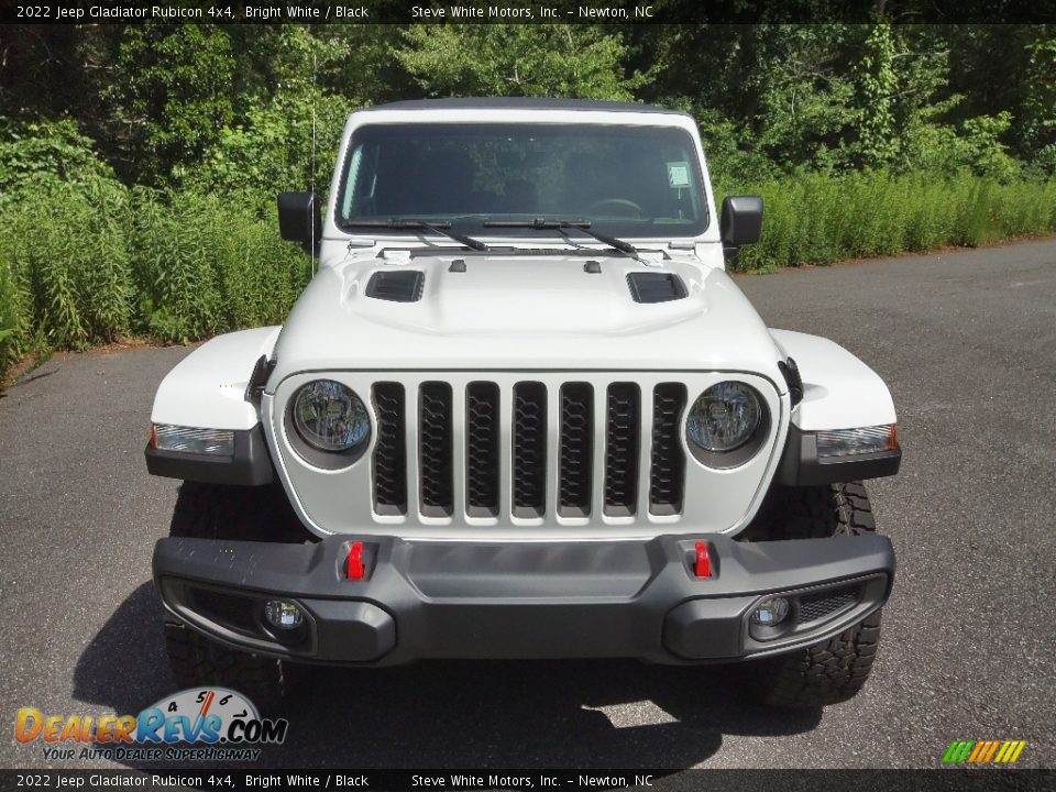 2022 Jeep Gladiator Rubicon 4x4 Bright White / Black Photo #3