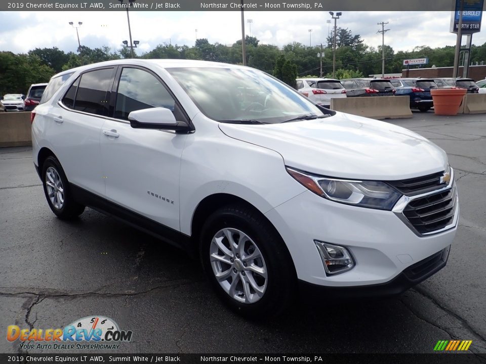 2019 Chevrolet Equinox LT AWD Summit White / Jet Black Photo #11
