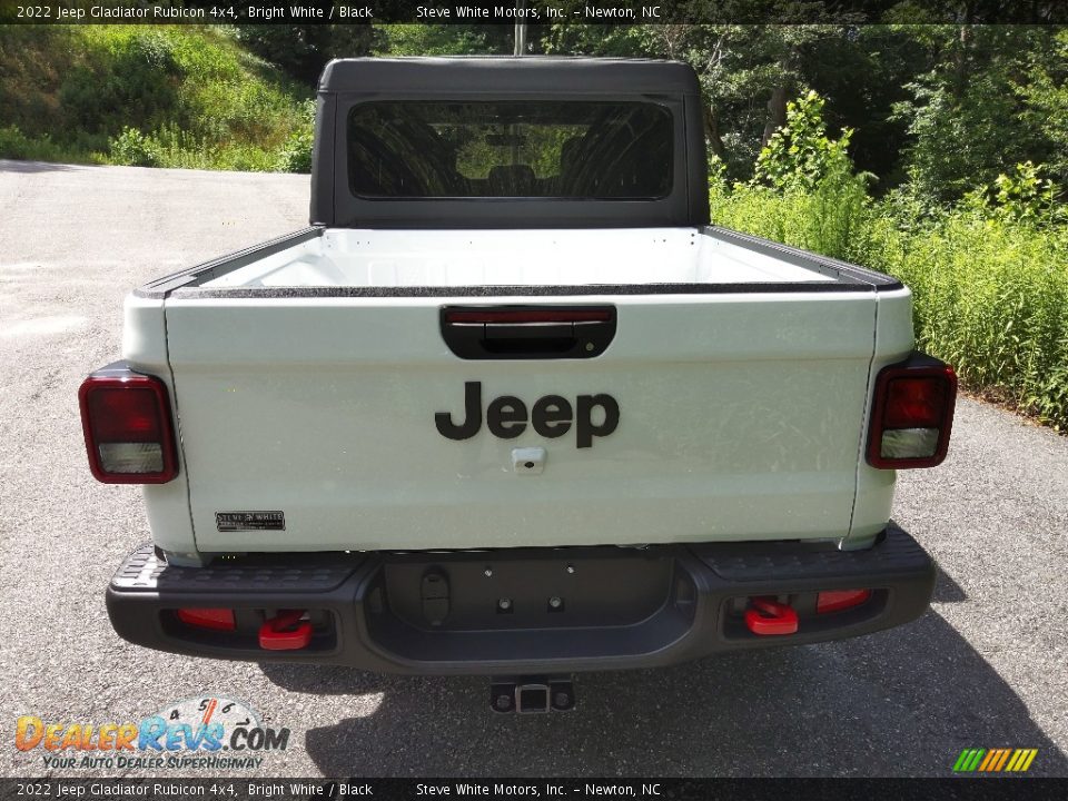 2022 Jeep Gladiator Rubicon 4x4 Bright White / Black Photo #7