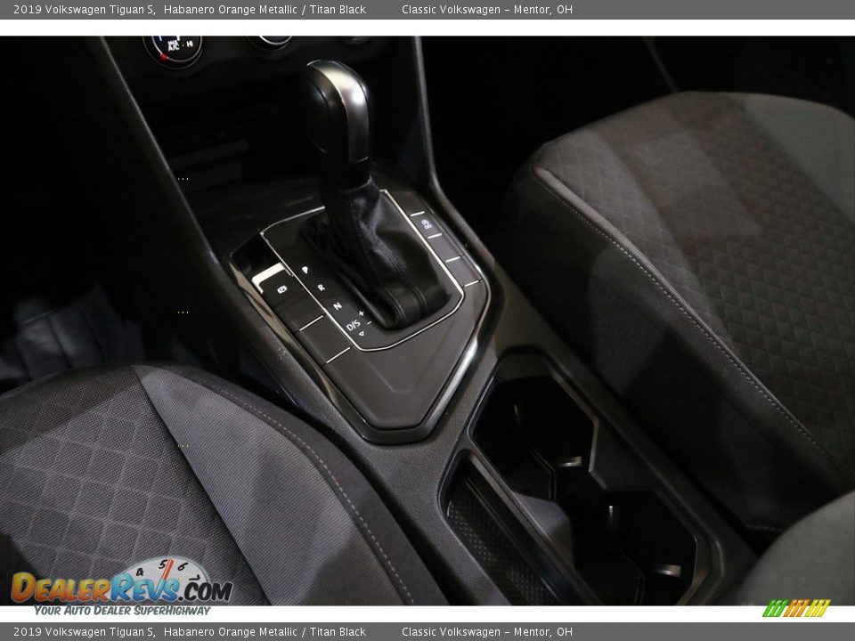 2019 Volkswagen Tiguan S Habanero Orange Metallic / Titan Black Photo #12