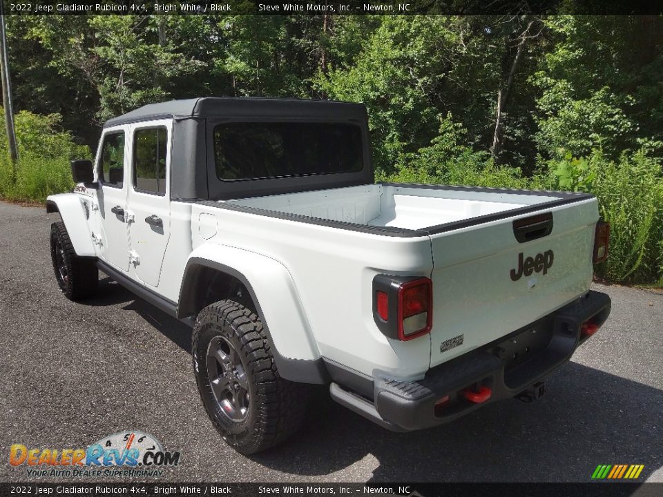 2022 Jeep Gladiator Rubicon 4x4 Bright White / Black Photo #9