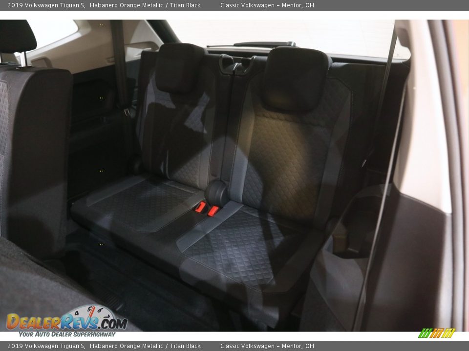 2019 Volkswagen Tiguan S Habanero Orange Metallic / Titan Black Photo #16