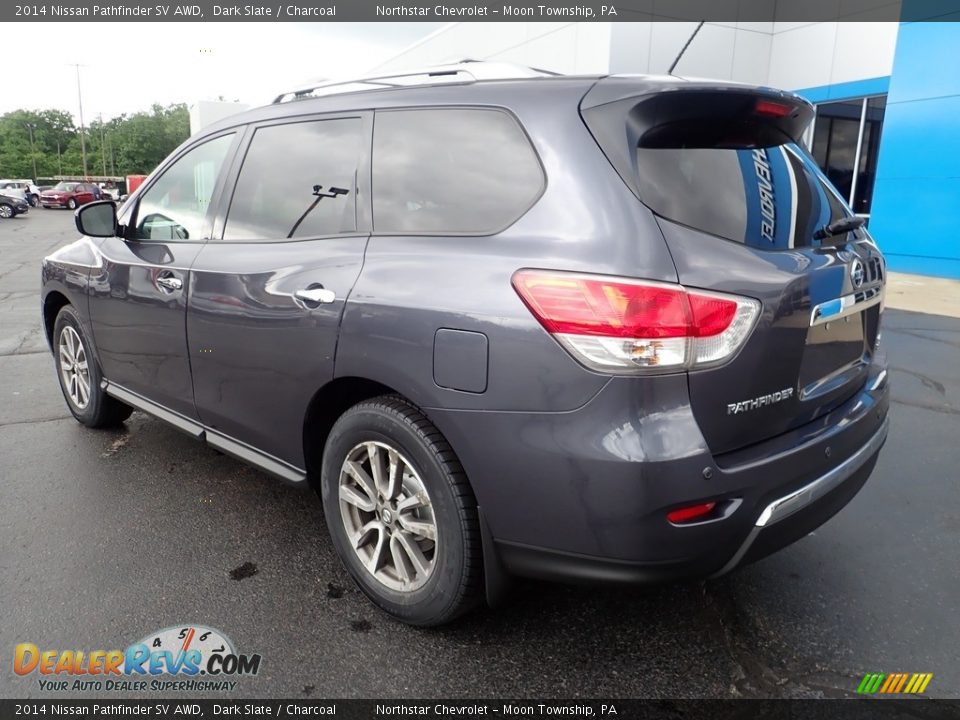 2014 Nissan Pathfinder SV AWD Dark Slate / Charcoal Photo #4