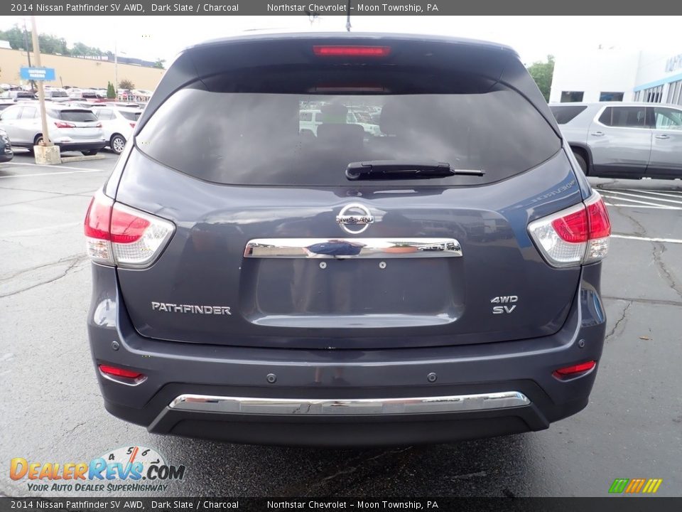 2014 Nissan Pathfinder SV AWD Dark Slate / Charcoal Photo #6