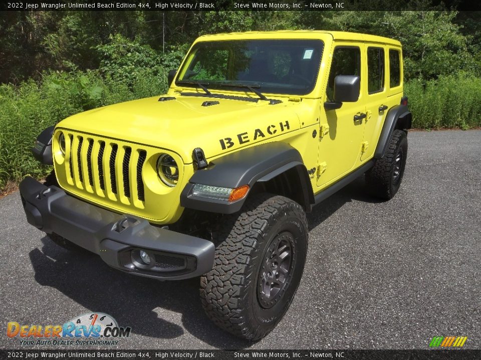 High Velocity 2022 Jeep Wrangler Unlimited Beach Edition 4x4 Photo #2