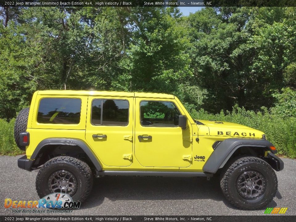 High Velocity 2022 Jeep Wrangler Unlimited Beach Edition 4x4 Photo #5