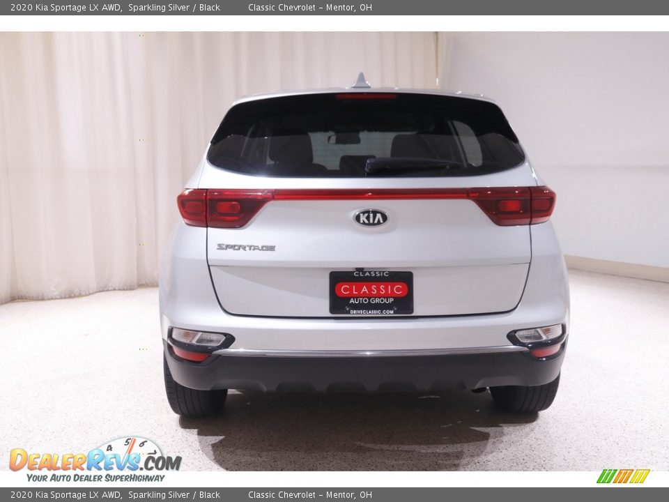 2020 Kia Sportage LX AWD Sparkling Silver / Black Photo #17