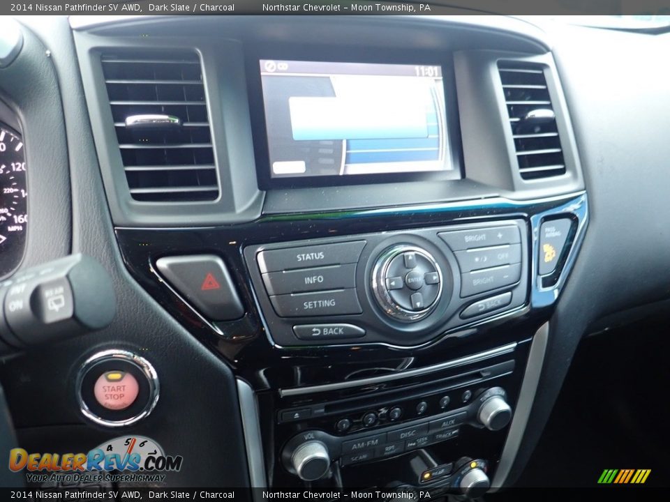 2014 Nissan Pathfinder SV AWD Dark Slate / Charcoal Photo #27