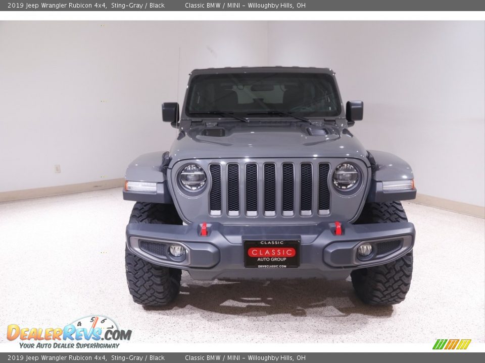 2019 Jeep Wrangler Rubicon 4x4 Sting-Gray / Black Photo #2