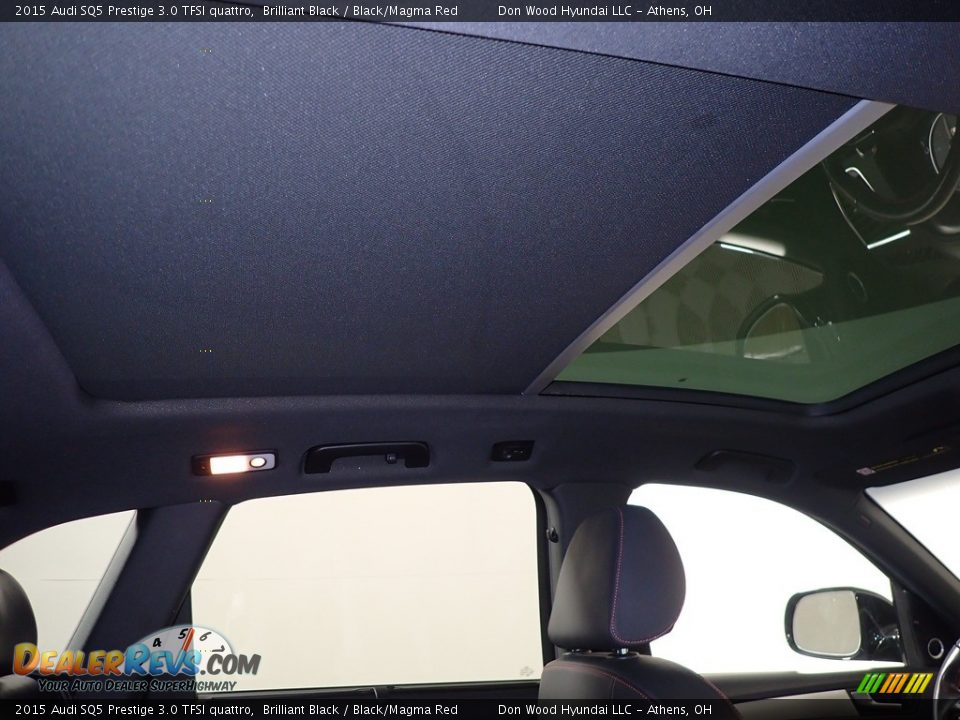 2015 Audi SQ5 Prestige 3.0 TFSI quattro Brilliant Black / Black/Magma Red Photo #2