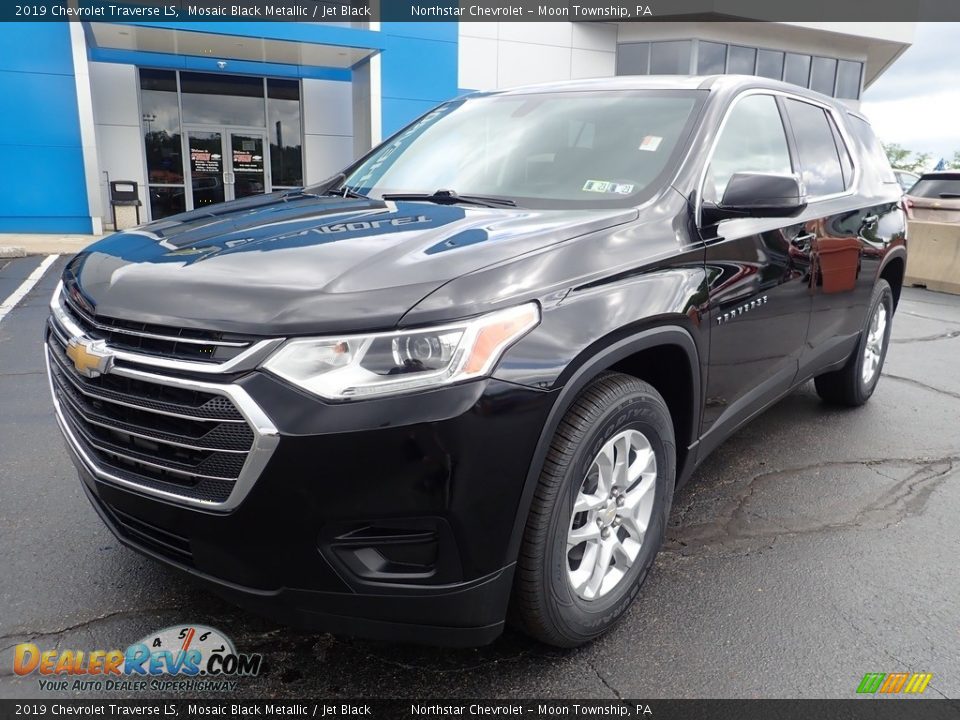 2019 Chevrolet Traverse LS Mosaic Black Metallic / Jet Black Photo #2