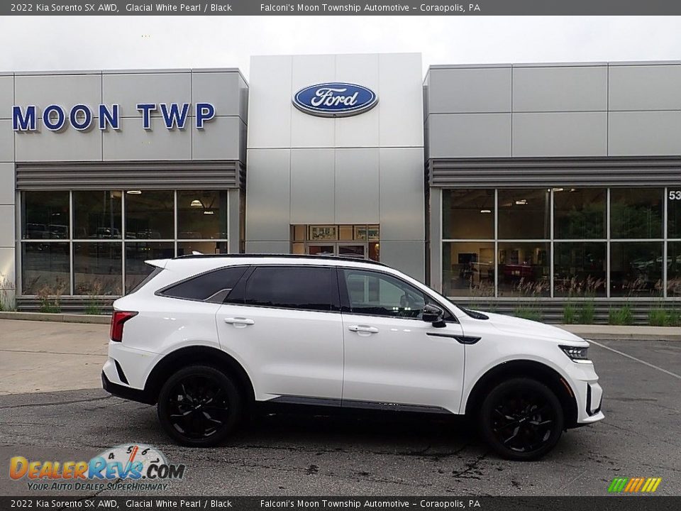 2022 Kia Sorento SX AWD Glacial White Pearl / Black Photo #1