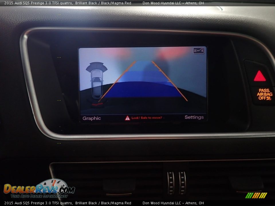 2015 Audi SQ5 Prestige 3.0 TFSI quattro Brilliant Black / Black/Magma Red Photo #5