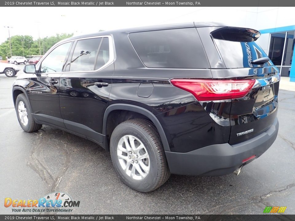 2019 Chevrolet Traverse LS Mosaic Black Metallic / Jet Black Photo #4