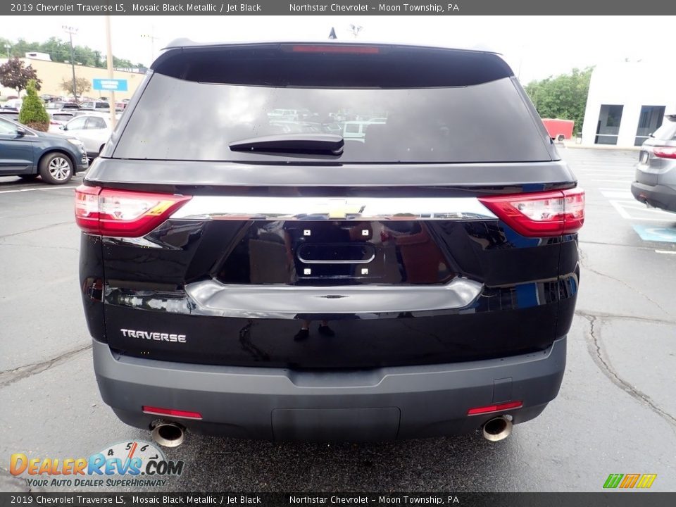 2019 Chevrolet Traverse LS Mosaic Black Metallic / Jet Black Photo #6