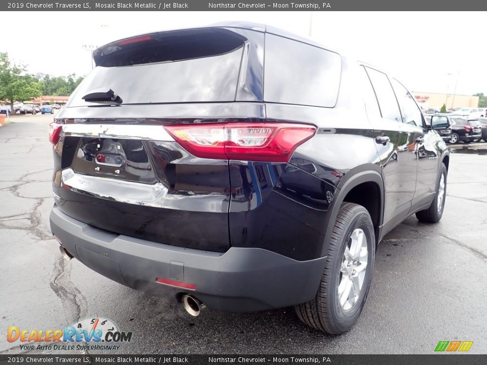 2019 Chevrolet Traverse LS Mosaic Black Metallic / Jet Black Photo #8