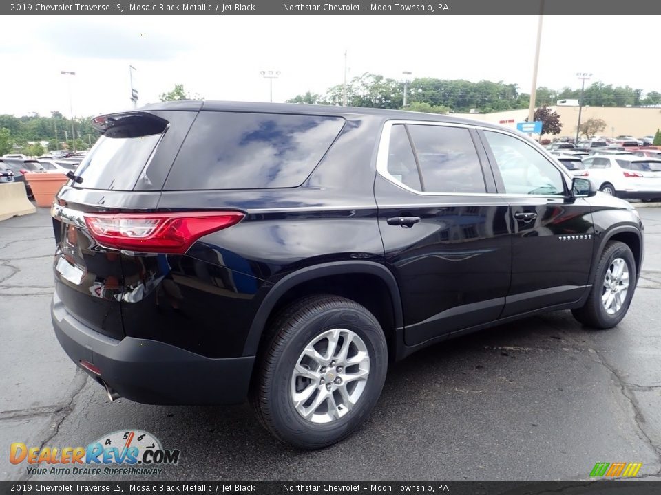 2019 Chevrolet Traverse LS Mosaic Black Metallic / Jet Black Photo #9