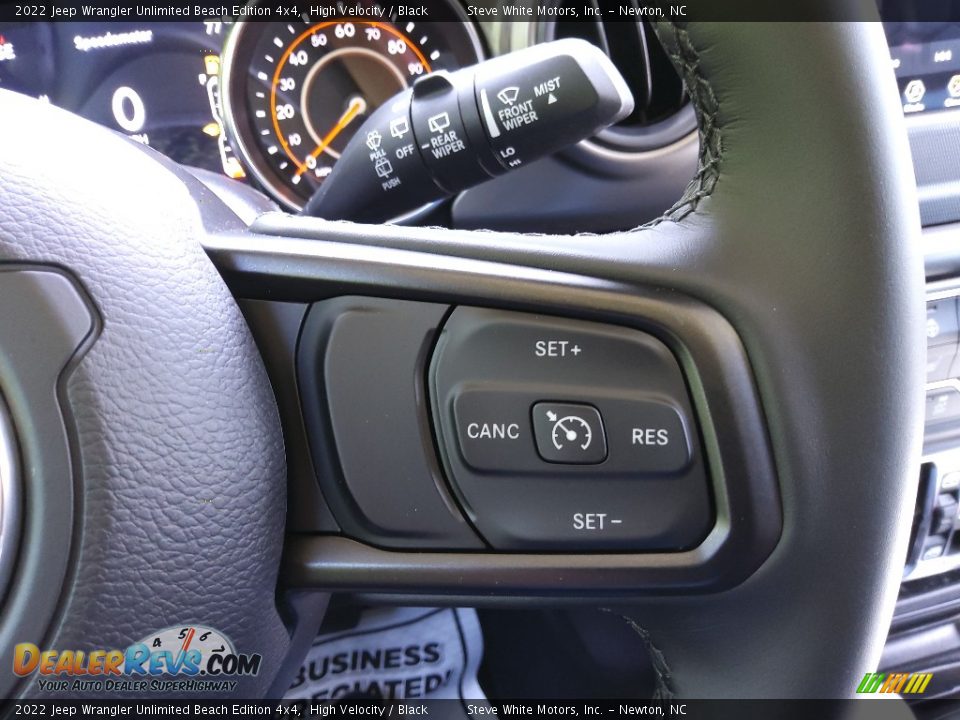 2022 Jeep Wrangler Unlimited Beach Edition 4x4 Steering Wheel Photo #18