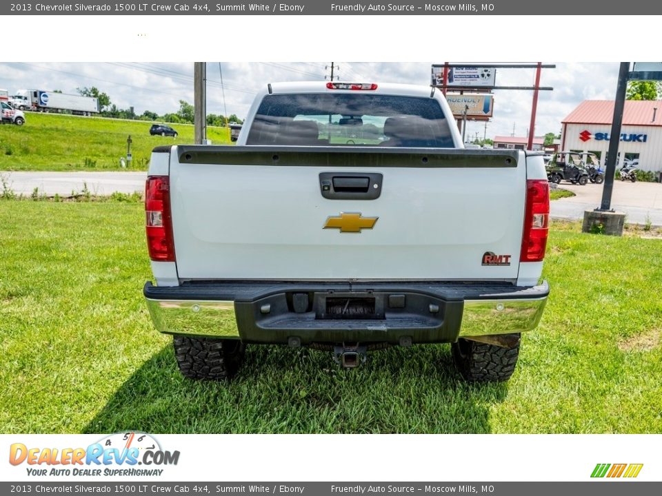 2013 Chevrolet Silverado 1500 LT Crew Cab 4x4 Summit White / Ebony Photo #5