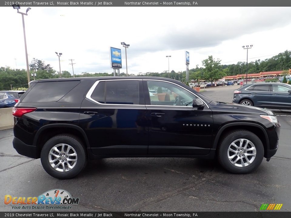 2019 Chevrolet Traverse LS Mosaic Black Metallic / Jet Black Photo #10