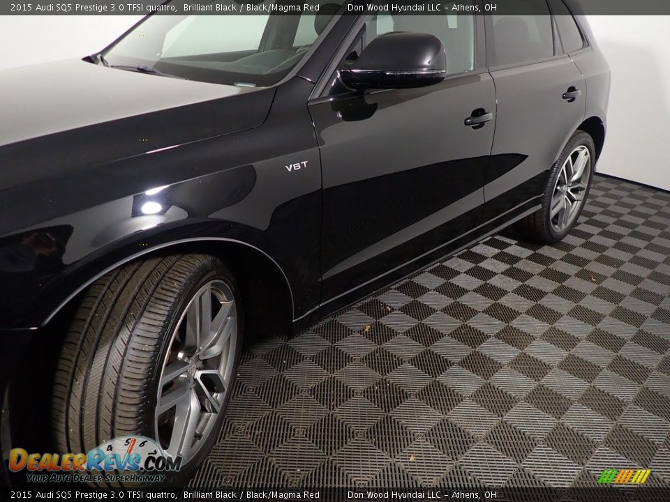 2015 Audi SQ5 Prestige 3.0 TFSI quattro Brilliant Black / Black/Magma Red Photo #13