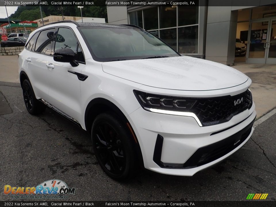 2022 Kia Sorento SX AWD Glacial White Pearl / Black Photo #9